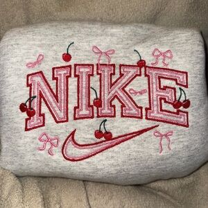 Nike Cherry Embroidered Sweater